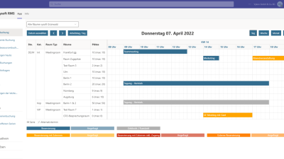 The leading software for room booking/meeting organization