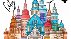 Best Architecture Coloring Page | Coloring Pages Mimi Panda