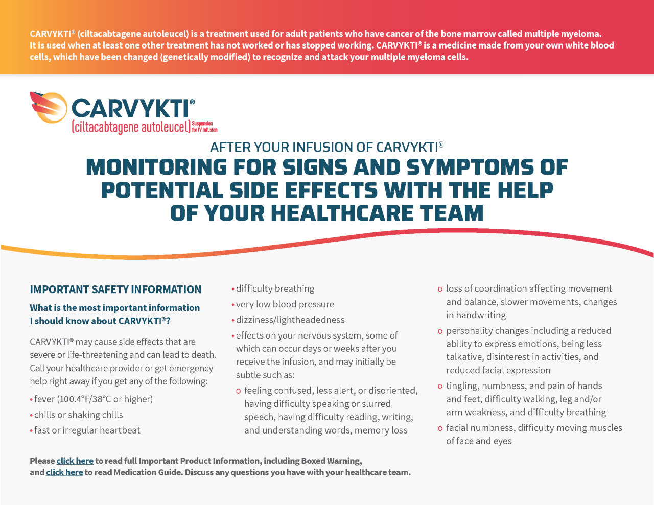 Nurse Suggests Questions to Ask Before Carvykti Treatment for Myeloma Nurse Suggests Questions to Ask Before Carvykti Treatment for Myeloma