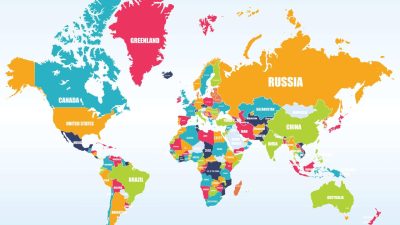 World Maps with Countries - Guide of the World