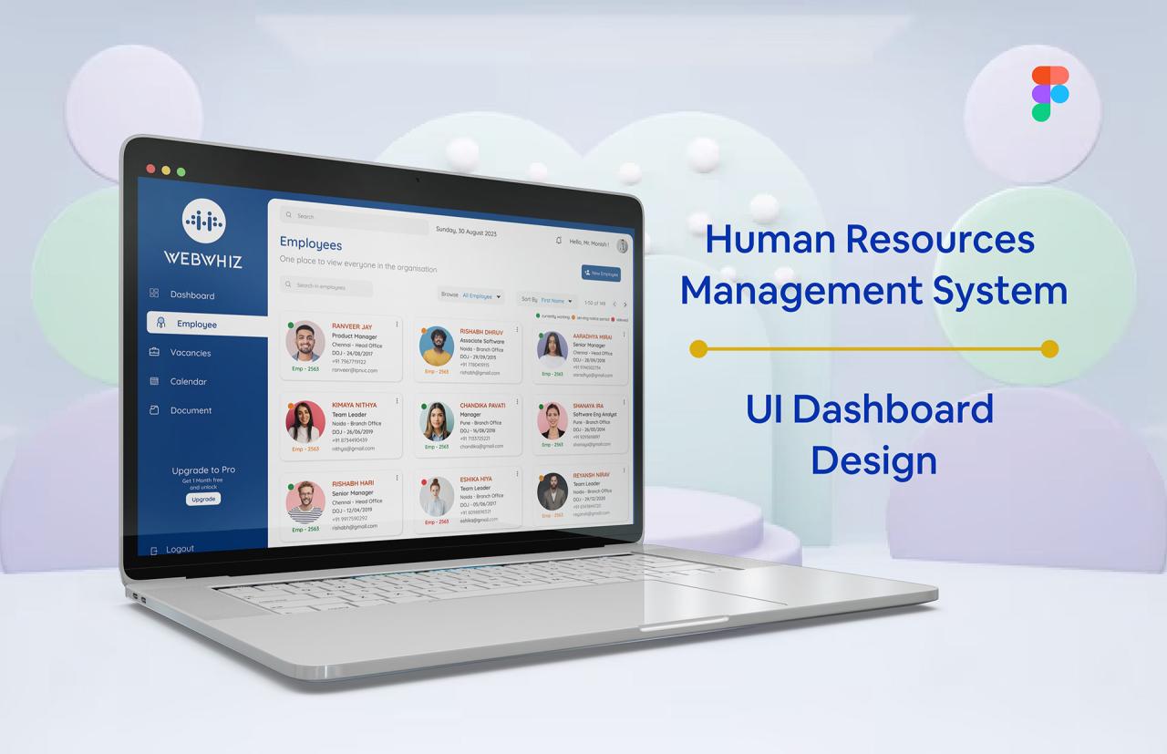 HRMS - Human Resource Management System on Behance