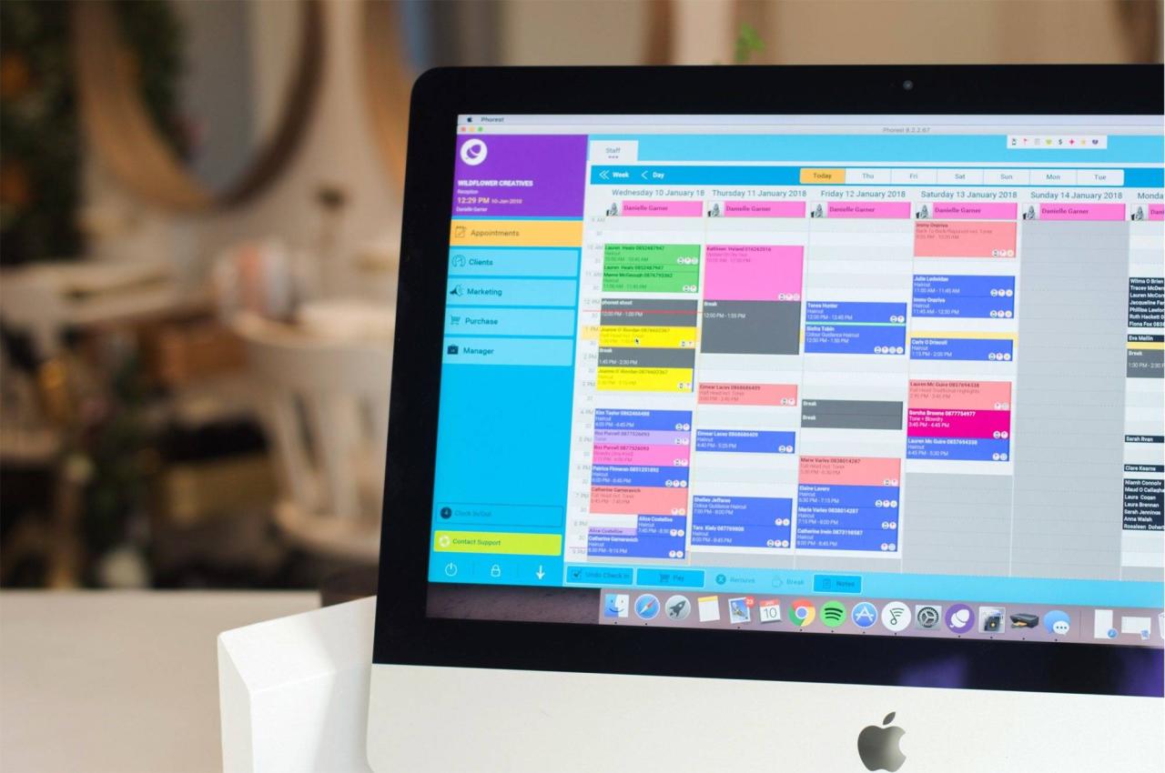 Pos software for beauty salon